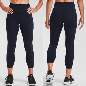 NWT Under Armour UA HydraFuse High Rise Active Leggings in Black